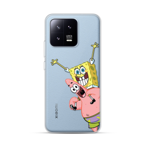 Silikonska Maskica za Xiaomi 13 - Spognebob & Patrick