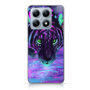 Silikonska Maskica za Xiaomi 14T - Neon Tiger