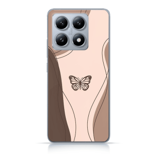 Silikonska Maskica za Xiaomi 14T - Butterfly Line