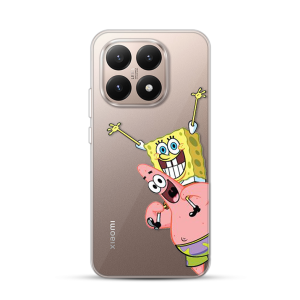 Silikonska Maskica za Xiaomi 15T - Spognebob & Patrick