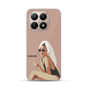 Silikonska Maskica za Xiaomi 15T - F*** off