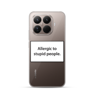 Silikonska Maskica za Xiaomi 15T Pro - Allergic to Stupid People