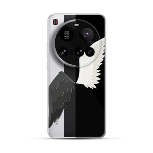 Silikonska Maskica za Xiaomi 15 Ultra - Black & White