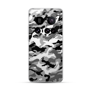 Silikonska Maskica za Xiaomi 15 Ultra - Camouflage - siva