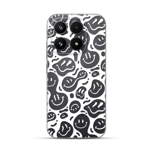 Silikonska Maskica za Xiaomi 17 - White Smiley
