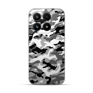 Silikonska Maskica za Xiaomi 17 - Camouflage - siva