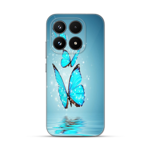 Silikonska Maskica za Xiaomi 17 - Blue Butterfly