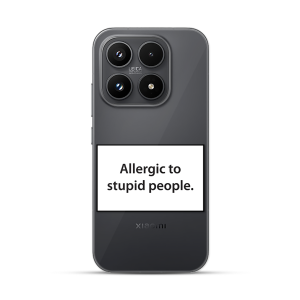 Silikonska Maskica za Xiaomi 17 - Allergic to Stupid People