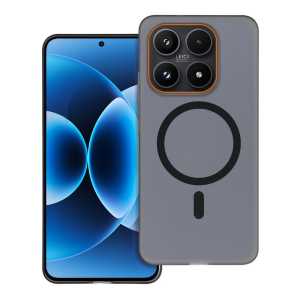 Magsafe poluprozirna čvrsta maskica za Xiaomi 17 – Crna