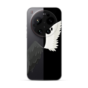 Silikonska Maskica za Xiaomi 17 Ultra - Black & White