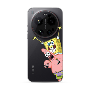 Silikonska Maskica za Xiaomi 17 Ultra - Spognebob & Patrick