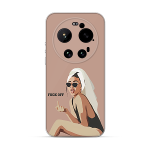 Silikonska Maskica za Xiaomi 17 Ultra - F*** off