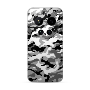 Silikonska Maskica za Xiaomi 17 Ultra - Camouflage - siva
