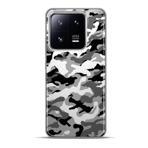 Silikonska Maskica za Xiaomi 13 Pro - Camouflage - siva