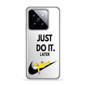 Silikonska Maskica za Xiaomi 14 - Just Do It (Later)