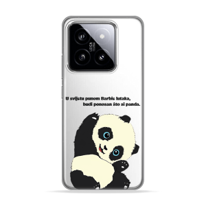 Silikonska Maskica za Xiaomi 14 Pro - Panda