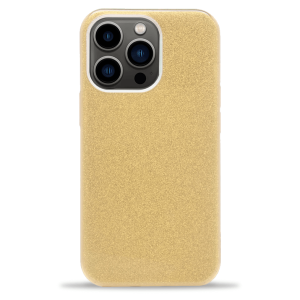3u1 Glitter Maskica za iPhone 15 Pro - zlatna
