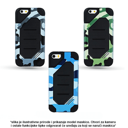 Defender Army Silikonska Maskica za iPhone 7 Plus/8 Plus - Više boja 40601