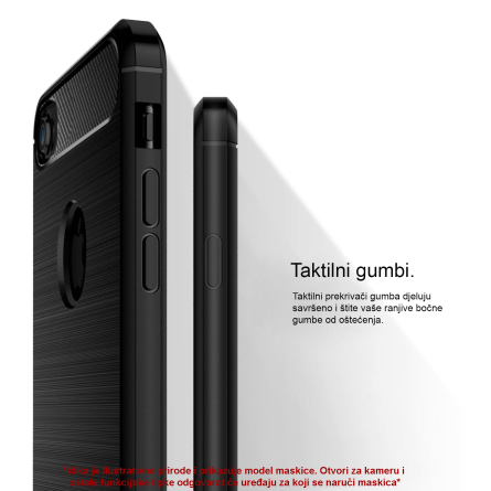 Silikonska Carbon Maskica za Galaxy Note 10 Lite (2020) 108436