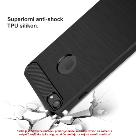 Silikonska Carbon Maskica za iPhone 11 Pro Max 39467