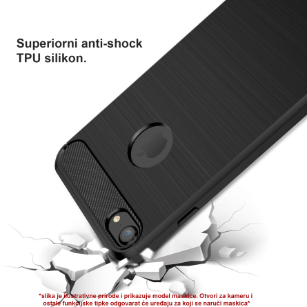 Silikonska Carbon Maskica za Galaxy Note 10 Lite (2020) 108439