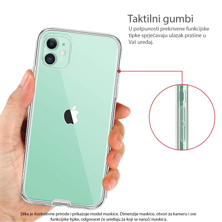 3D Obostrana Prozirna Maskica za iPhone 14 Plus 198499