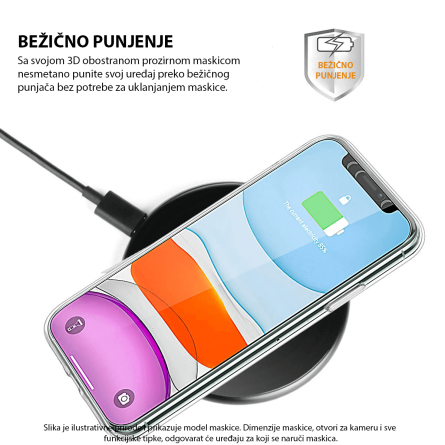 3D Obostrana Prozirna Maskica za iPhone 12 Pro 105453