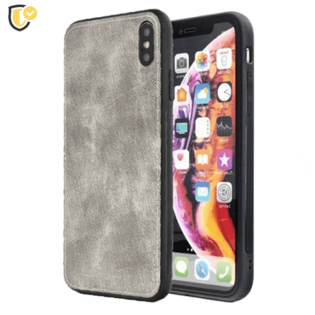 Siva Silikonska Denim Maskica za Galaxy A6 (2018) 40742