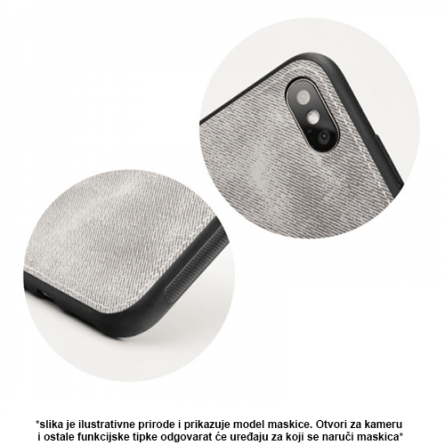 Siva Silikonska Denim Maskica za Galaxy S9 Plus 40762