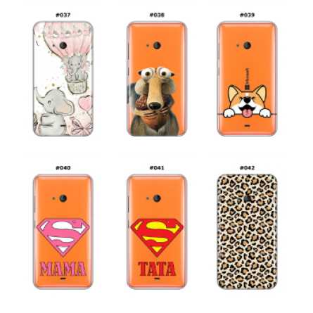 Silikonska Maskica za Lumia 540 - Šareni motivi 169318