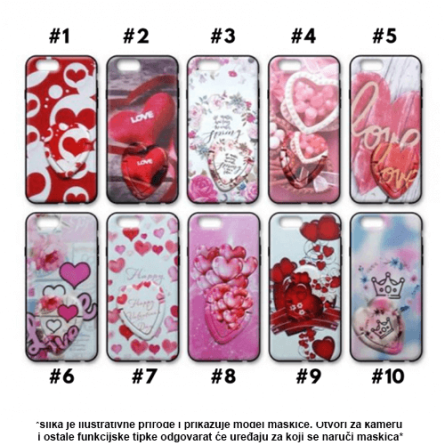 Šarena Love Maskica u Više Motiva za iPhone XS Max 41406