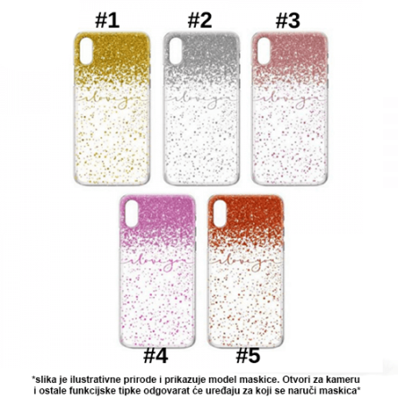 Glitter Love Silikonska Maskica u Više Boja za Galaxy A50 / A50s / A30s 41127