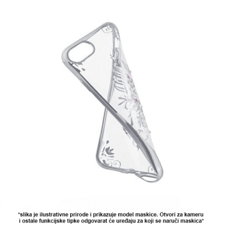 Beeyo Mandala Silikonska maskica za Galaxy S5 - Silver 41809