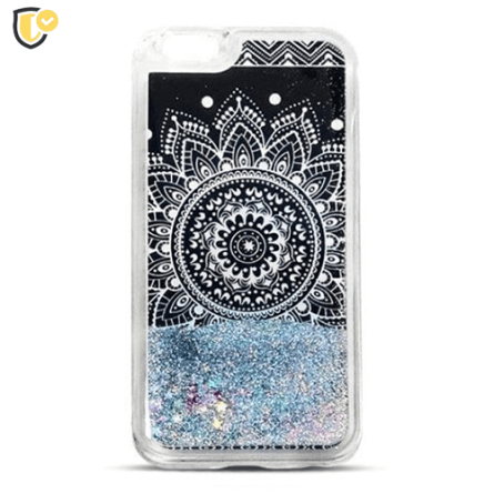 Liquid Black Mandala Silikonska Maskica za iPhone 6/6s 38067