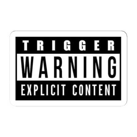 Velike naljepnice - Trigger Warning - VN03 147093