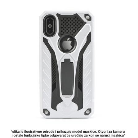 Srebrna Defender Stand Maskica za iPhone X/XS 36807