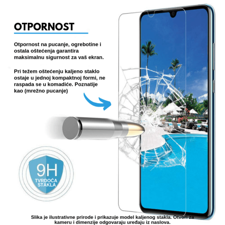 Zaštitno Staklo za ekran za Huawei P Smart (2D) - Prozirno 12512