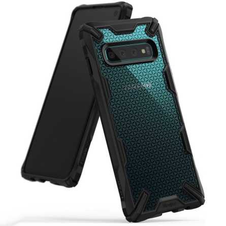 Ringke FUSION X Maskica za Galaxy S10 - Hexagon Black 30122