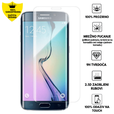 Zaštitno Staklo za ekran (2D) - Galaxy S6 Edge 9169