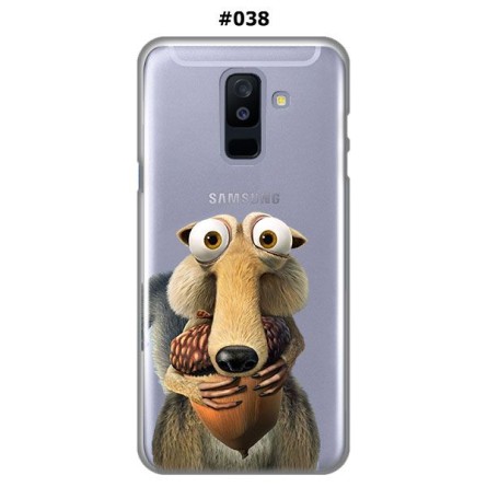 Silikonska Maskica za Galaxy A6 Plus (2018) - Šareni motivi 80789