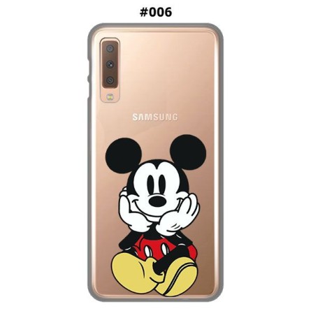 Silikonska Maskica za Galaxy A7 (2018) - Šareni motivi 80932
