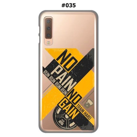 Silikonska Maskica za Galaxy A7 (2018) - Šareni motivi 80961