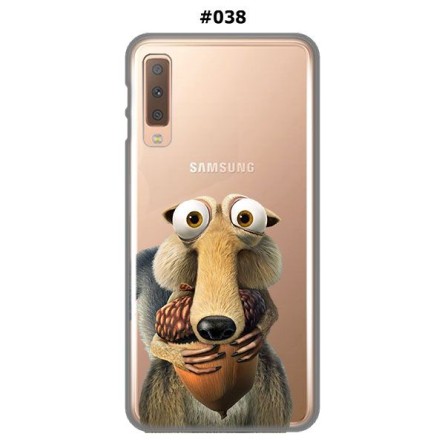 Silikonska Maskica za Galaxy A7 (2018) - Šareni motivi 80964