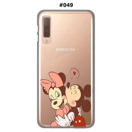 Silikonska Maskica za Galaxy A7 (2018) - Šareni motivi 80975