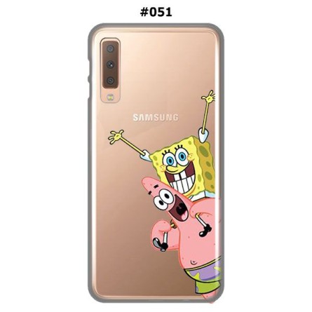 Silikonska Maskica za Galaxy A7 (2018) - Šareni motivi 80977