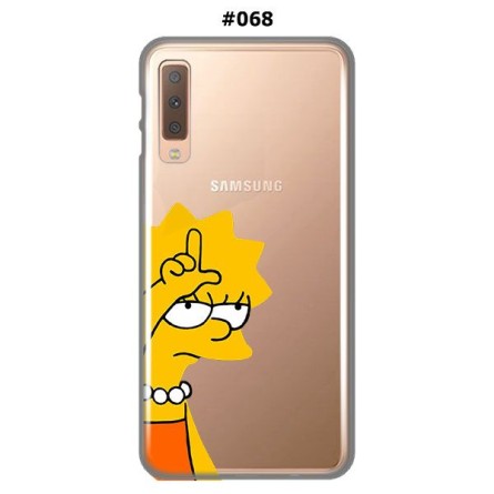 Silikonska Maskica za Galaxy A7 (2018) - Šareni motivi 80994