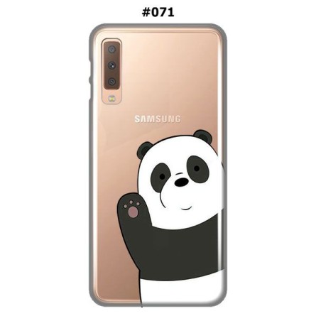 Silikonska Maskica za Galaxy A7 (2018) - Šareni motivi 80997