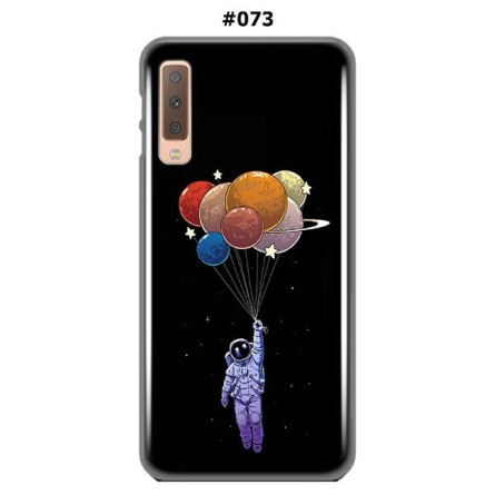 Silikonska Maskica za Galaxy A7 (2018) - Šareni motivi 80999