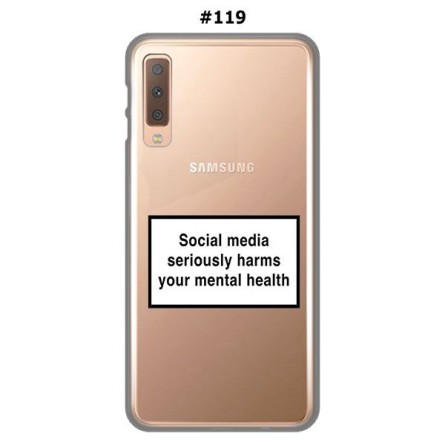 Silikonska Maskica za Galaxy A7 (2018) - Šareni motivi 81045