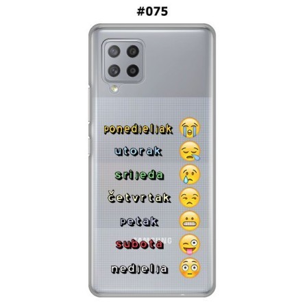 Silikonska Maskica za Galaxy A42 - Šareni motivi 112432